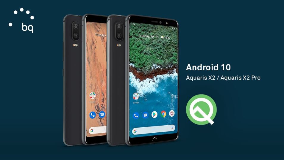 BQ Aquaris X2 & Aquaris X2 Pro Android 10 update rolls out
