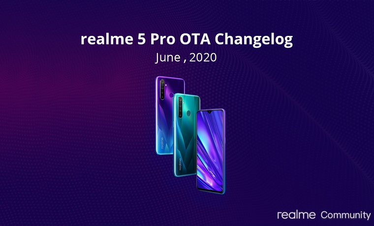 Realme 5 Pro Realme UI June update adds PaySa support, charging animation & decimal charging display & more (Download link inside)