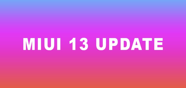 [Update: Official clarification] Xiaomi MIUI 13 under development with focus on animations; MIUI global developer ROM soon