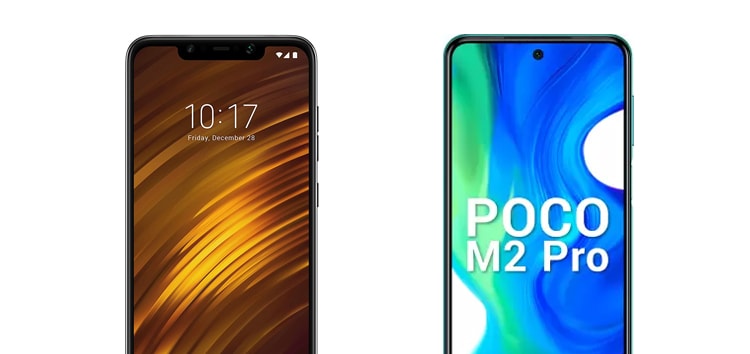 Poco F1 (Pocophone F1) June security update hits units; Poco M2 Pro also gets a new patch (Download link inside)