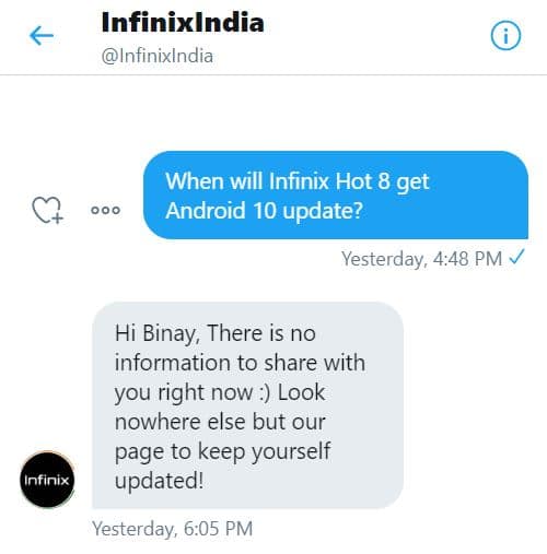 will-infinix-hot-8-get-android-10