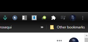 google chrome login over minimize button