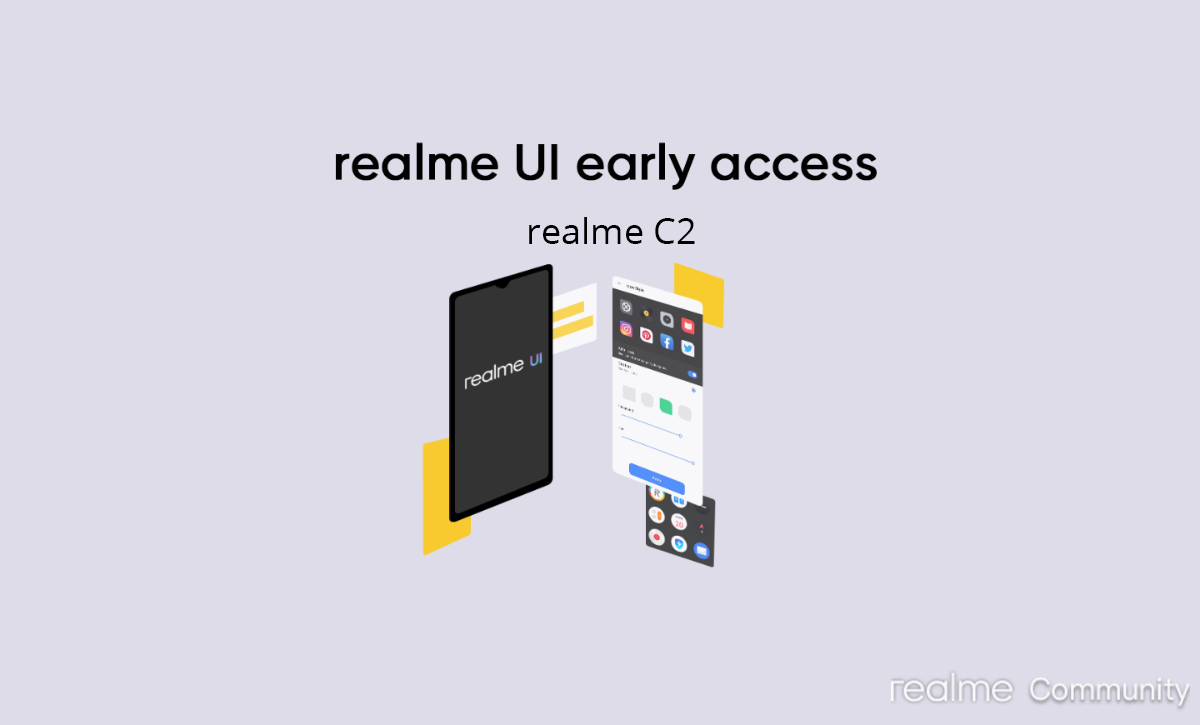 [Update: Released] Realme C2 Android 10 (Realme UI) beta update early access program kick-starts, hurry up to apply