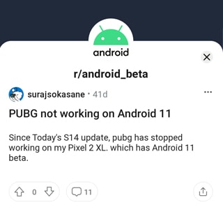pubg-mobile-android-11-issue