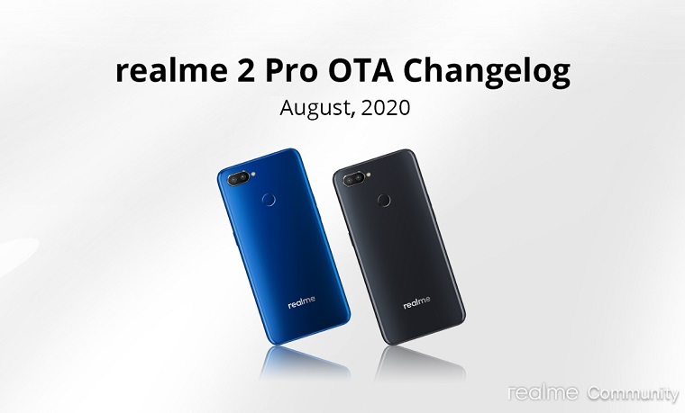 Realme 2 Pro August update adds OTG switch toggle, deep clean & more