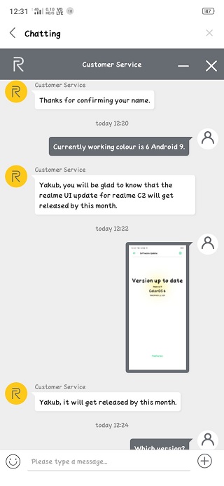 Realme-C2-Android-10-Realme-UI-update