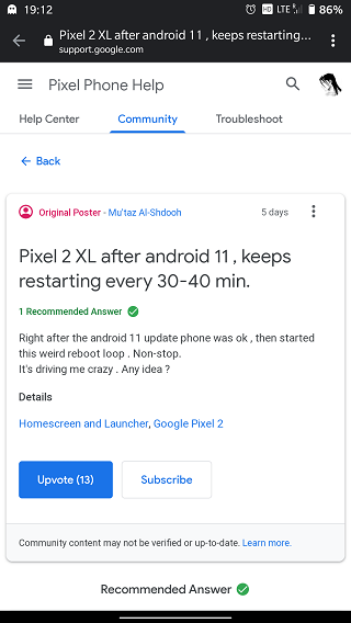 Pixel-2-Android-11-Reboot