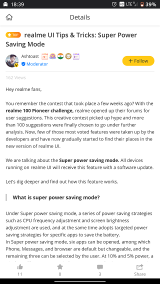Realme-UI-Super-Power-Saving-Mode