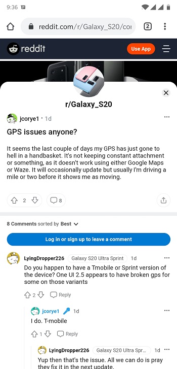 gps issue
