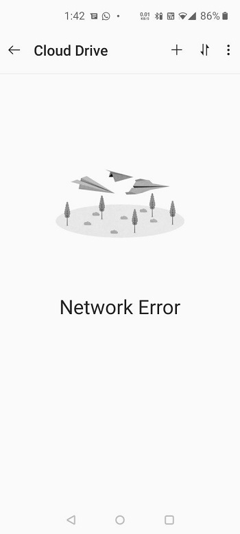 network error oneplus nord
