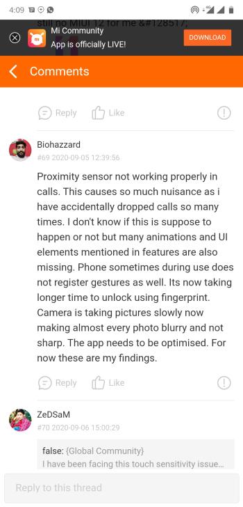 proximity sensor issue 2
