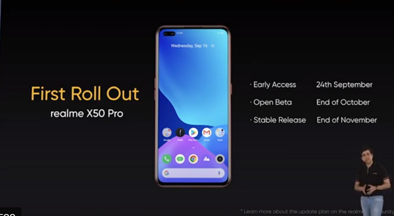 [Updated] Realme UI 2.0 (Android 11) stable release by November-end, early access for Realme X50 Pro starts September 24