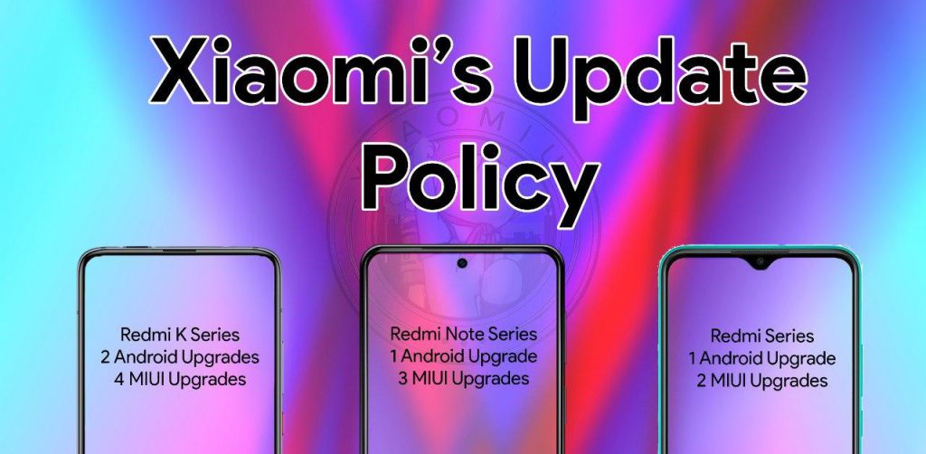 Redmi K Note series update policy