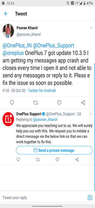 User-reports-twitter-OnePlus-7
