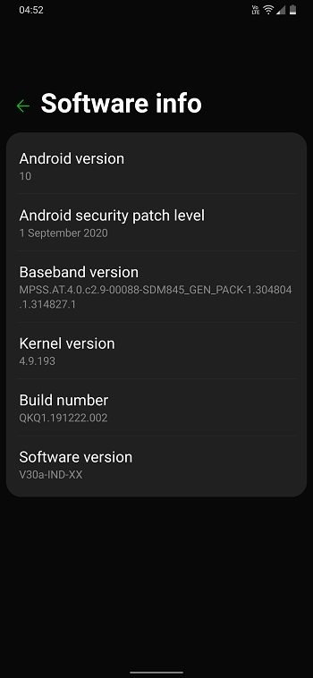 LG V40 ThinQ Android 10 update India