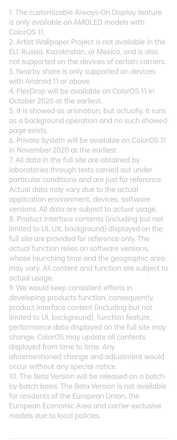 coloros 11 features