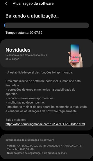 galaxy-a51-october-patch-one-ui-2.5-brazil