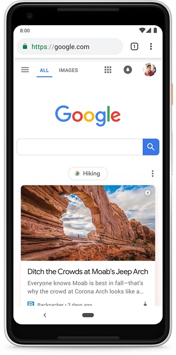 google-discover-homepage