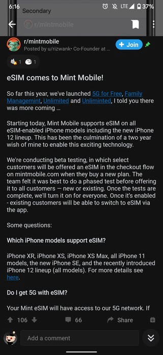 Mint-Mobile-eSim-support