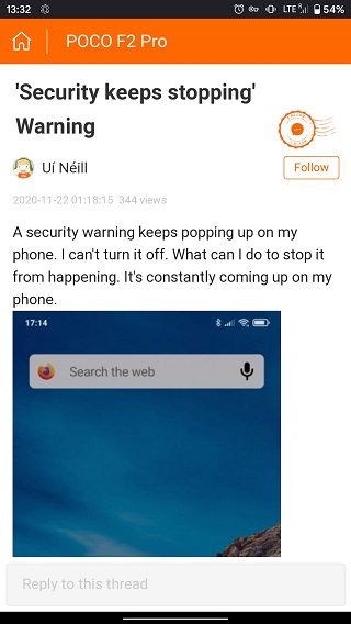 Xiaomi-Security-keeps-stopping-bug-multiple-reports