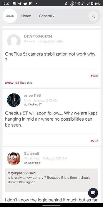 OnePlus 5 EIS not working