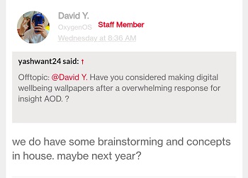 digital wellbeing wallpapers oneplus