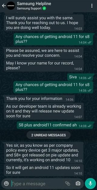 galaxy-s8-android-11-one-ui-3.0-alleged-claim