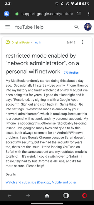 YouTube restricted mode won't turn off for some users, workarounds inside