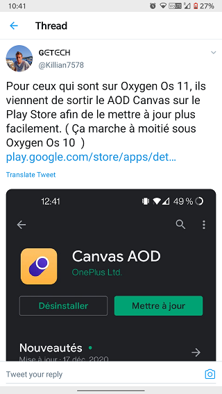 Canvas-AOD-app