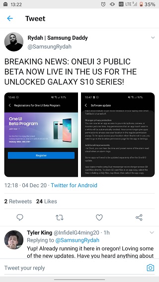 Galaxy-S10-One-UI-3.0-announcement-posts