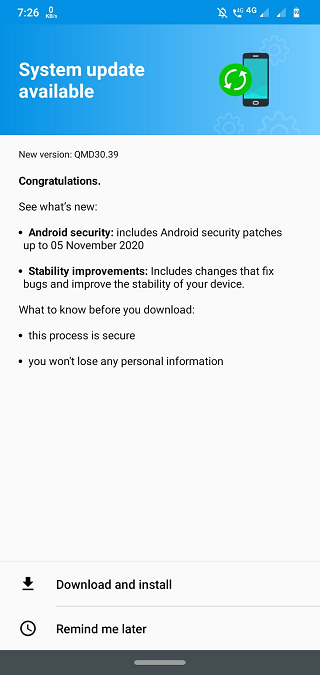 Moto-One-Macro-Android-10-update