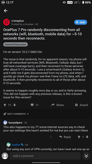 OnePlus-issues-Reddit-reports