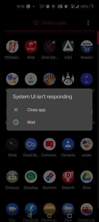 OnePlus_8T_system_UI_not_responding