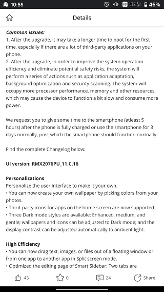 Realme-X50-Pro-Realme-UI-2.0-stable-update-announcement