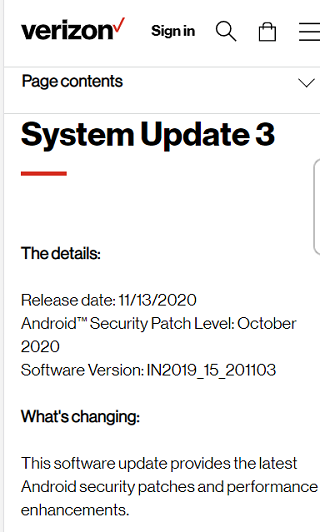 Verizon-OnePlus-8-software-update