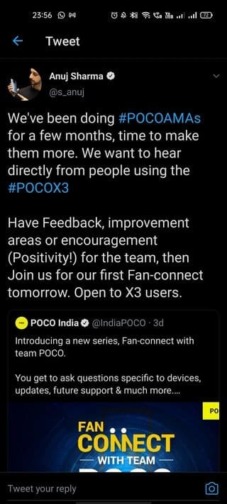 Fan-Connect-Poco-X3
