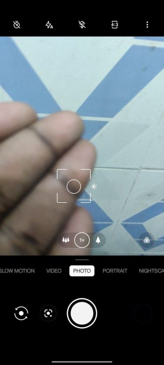 touch to focus oneplus 8t camera issue