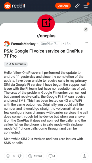 google-fi-oneplus-7t-pro