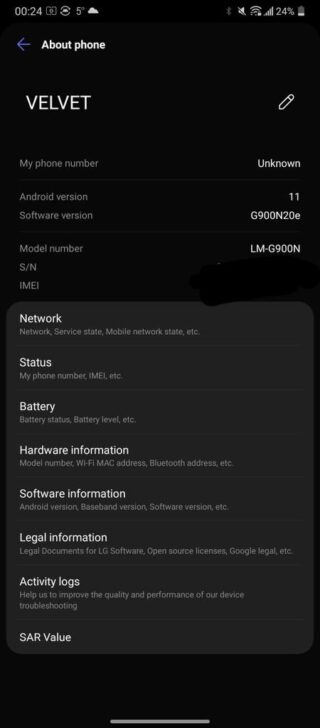 lg-velvet-android-11-update-korea