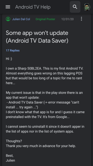 android-tv-data-saver-not-update