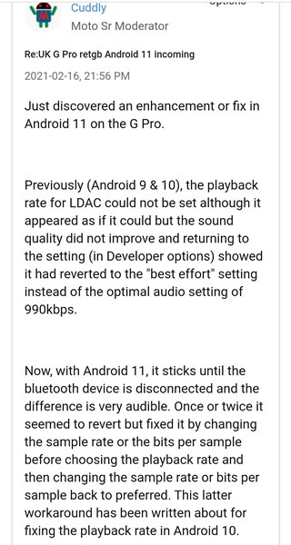 motorola-g-pro-android-11-bluetooth-ldac-playback-rate-bug-fix