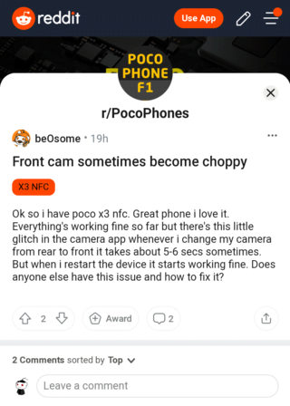 poco-x3-nfc-front-camera-issues