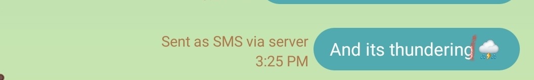  [Updated] 'Sent as SMS via server' text receipt with RCS/Advance Messaging popping up for some users, but there's a workaround
