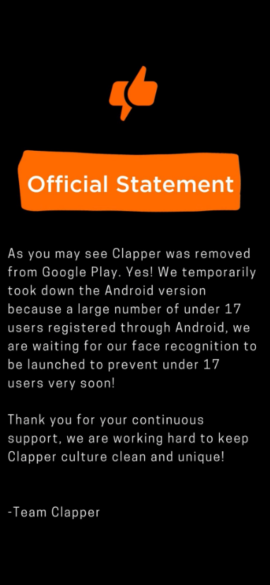 Clapper_android_issue