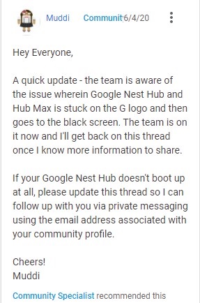 Nest-Hub-wont-turn-on-issue