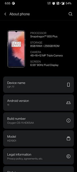 OnePlus-7T-Pro-OxygenOS-11-Android-11-update