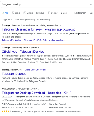 Telegram-desktop-app-fake-Google-results