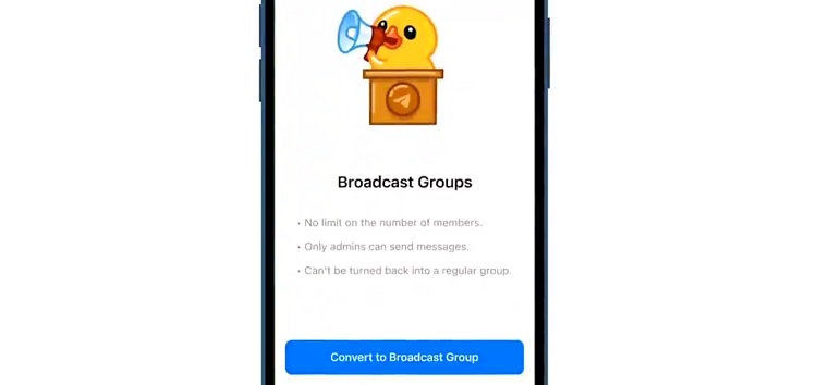 Telegram now allows admins to add unlimited members in group chat, but there's a catch
