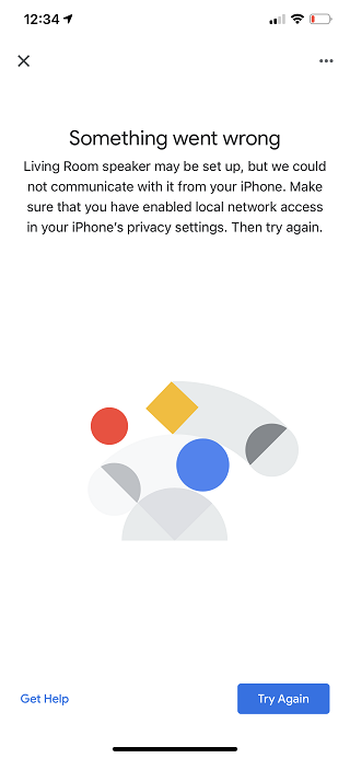 iOS-14-Google-Nest-something-went-wrong-local-network-access
