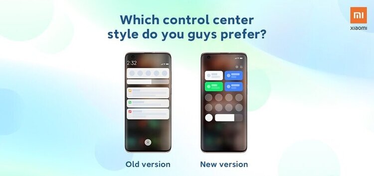 [Poll results out] Many MIUI 12 users still prefer the older notification panel over the new control center, what about you?